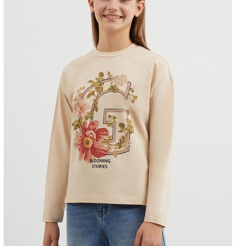 Флорална блуза с памук GULLIVER