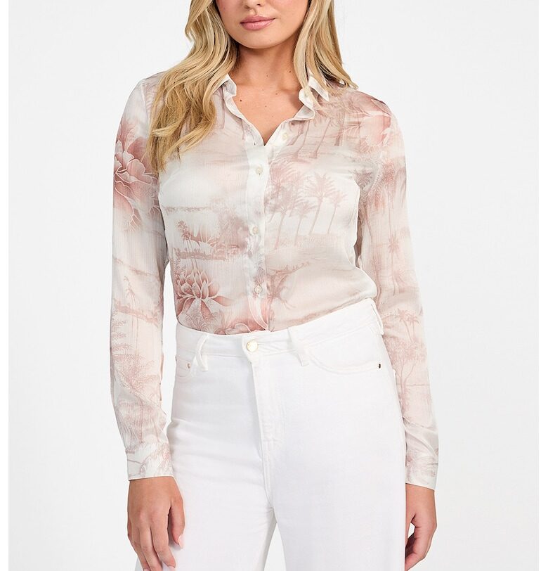 Флорална риза GUESS