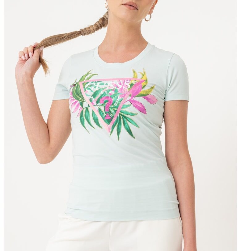 Флорална тениска GUESS