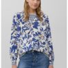 Флорална шпиц блуза sOliver
