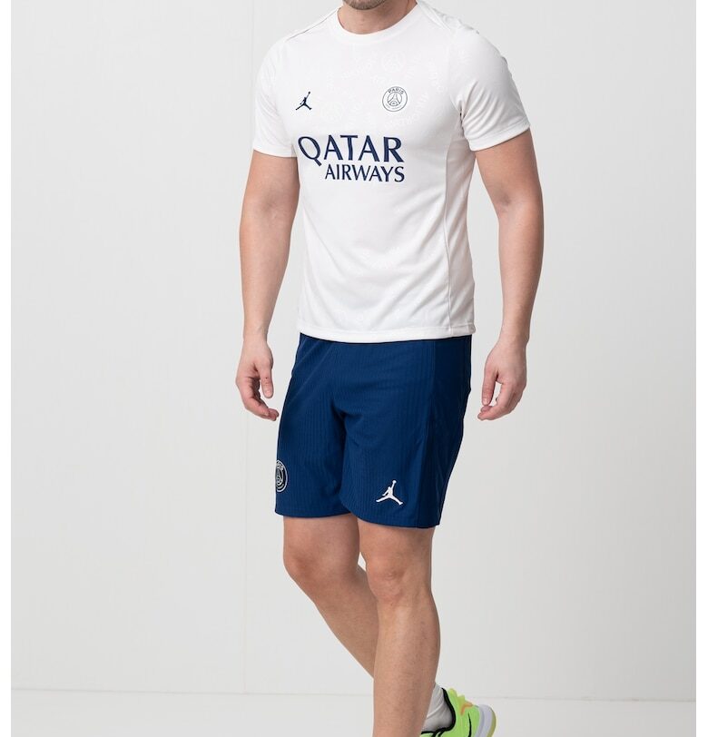 Футболна тениска Performance с принт и овално деколте Nike