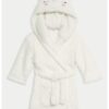 Халат с качулка и връзка Marks  Spencer