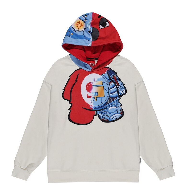 Худи Cyborg Bear с паднали ръкави Sprayground