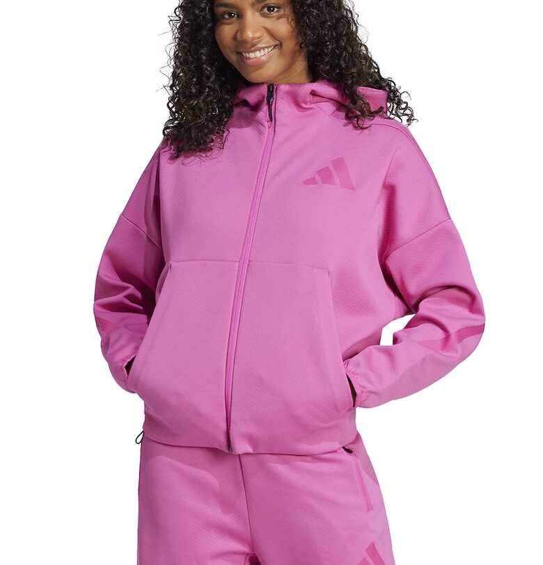 Худи Z.N.E. с паднали ръкави и скосени джобове adidas Sportswear