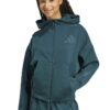 Худи Z.N.E. с паднали ръкави и скосени джобове adidas Sportswear