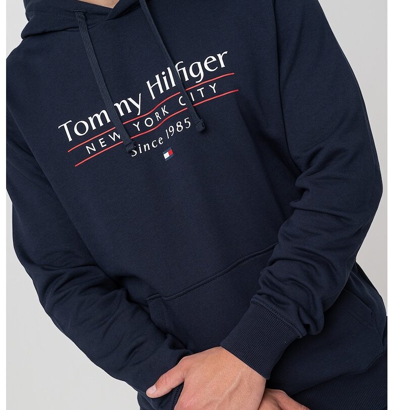 Худи от органичен памук с лого Tommy Hilfiger