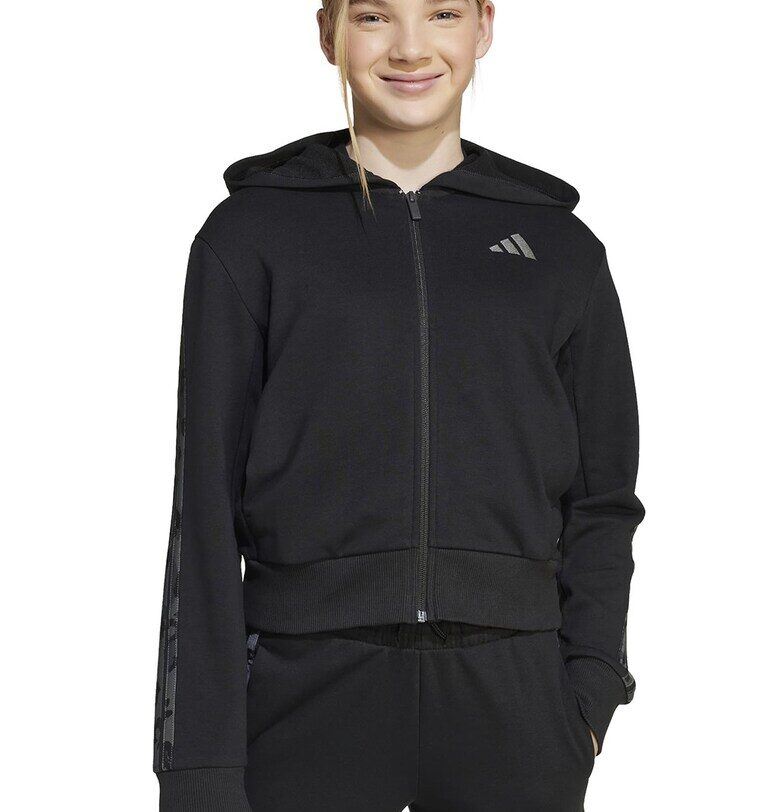 Худи с десенирани странични ленти adidas Sportswear