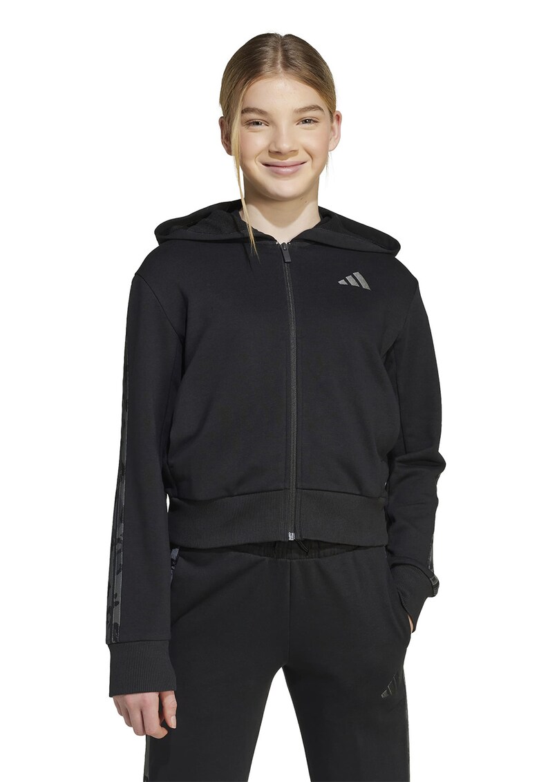 Худи с десенирани странични ленти adidas Sportswear