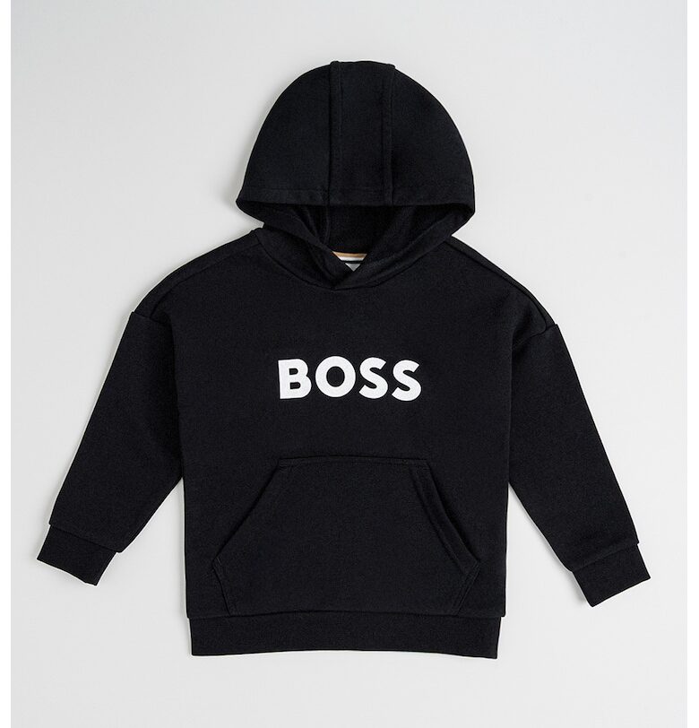 Худи с джоб кенгуру BOSS Kidswear