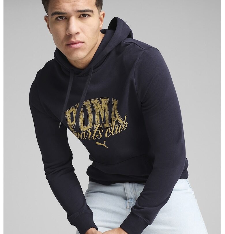 Худи с джоб кенгуру и лого Puma