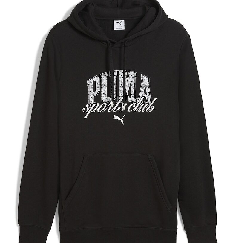Худи с джоб кенгуру и лого Puma