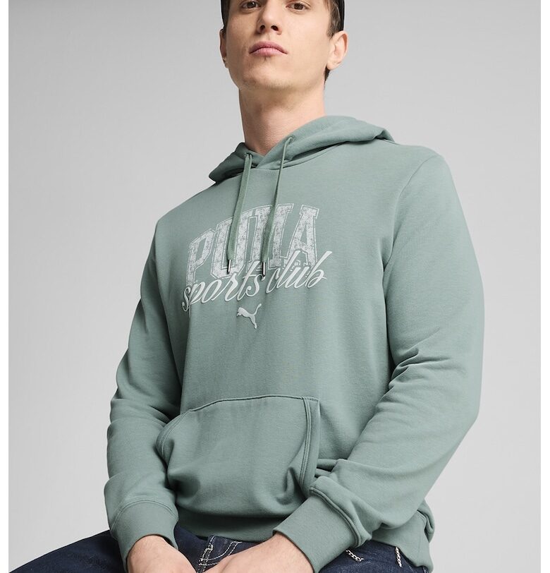 Худи с джоб кенгуру и лого Puma