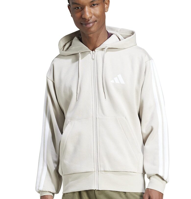 Худи с джобове отпред и цип adidas Sportswear