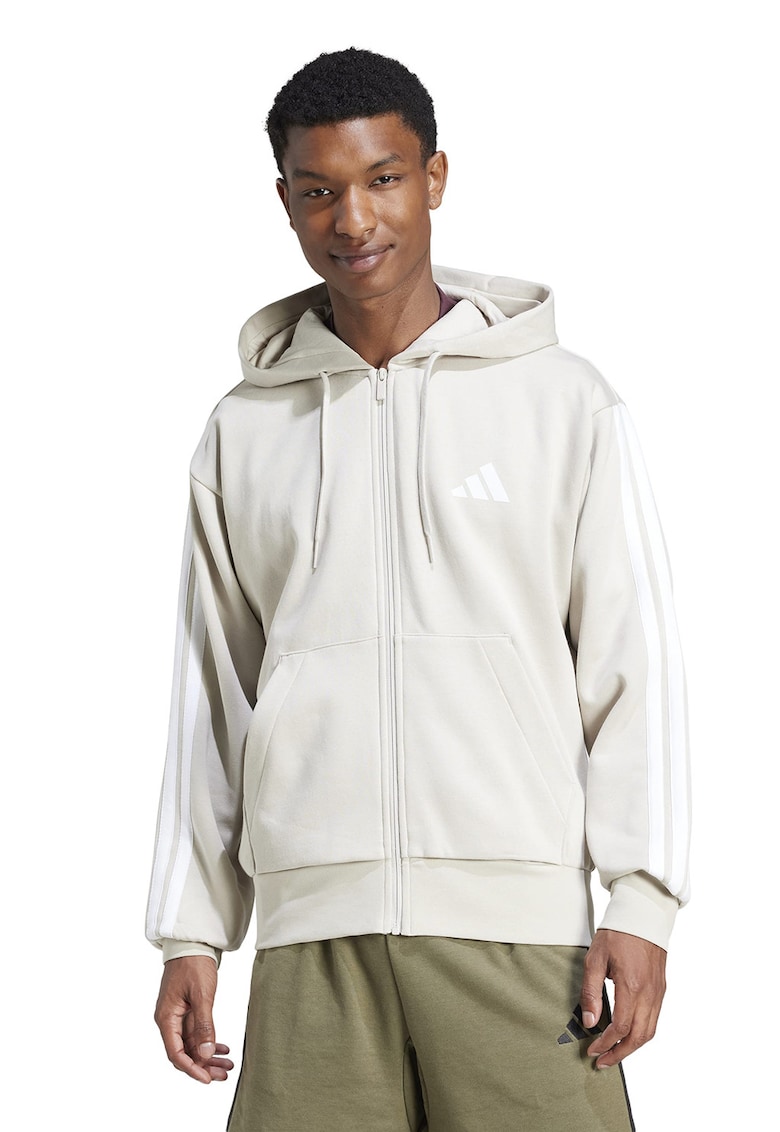 Худи с джобове отпред и цип adidas Sportswear