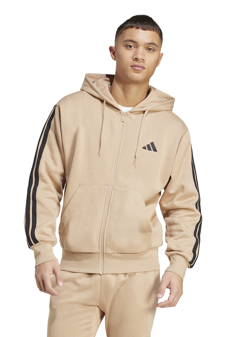 Худи с джобове отпред и цип adidas Sportswear