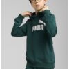 Худи с лого и джоб кенгуру Puma