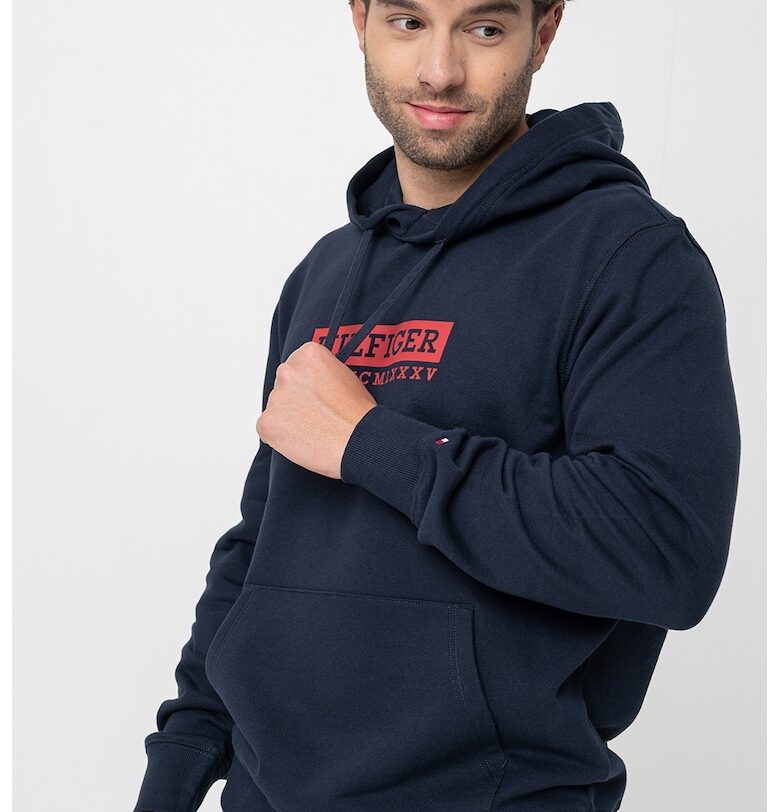 Худи с лого и джоб кенгуру Tommy Hilfiger