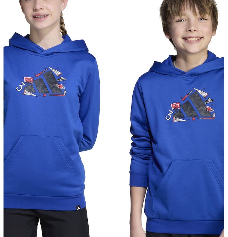 Худи с лого и джоб кенгуру adidas Sportswear