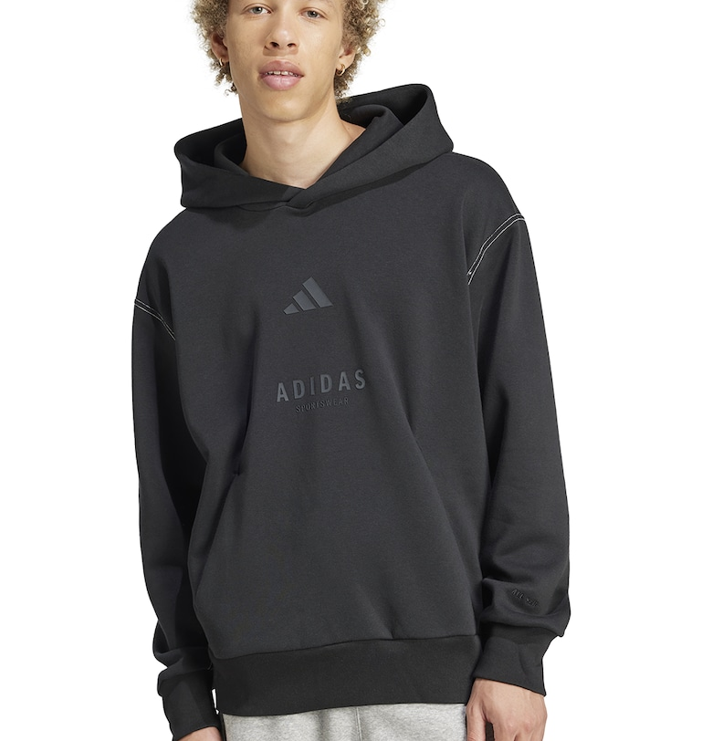 Худи с лого и паднали ръкави adidas Sportswear