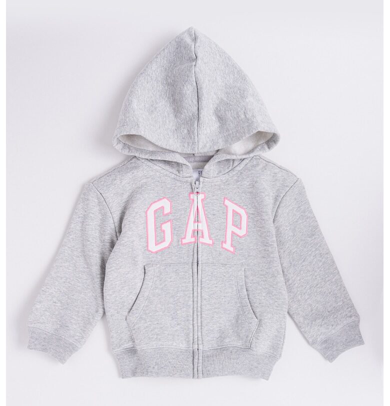 Худи с лого и цип GAP