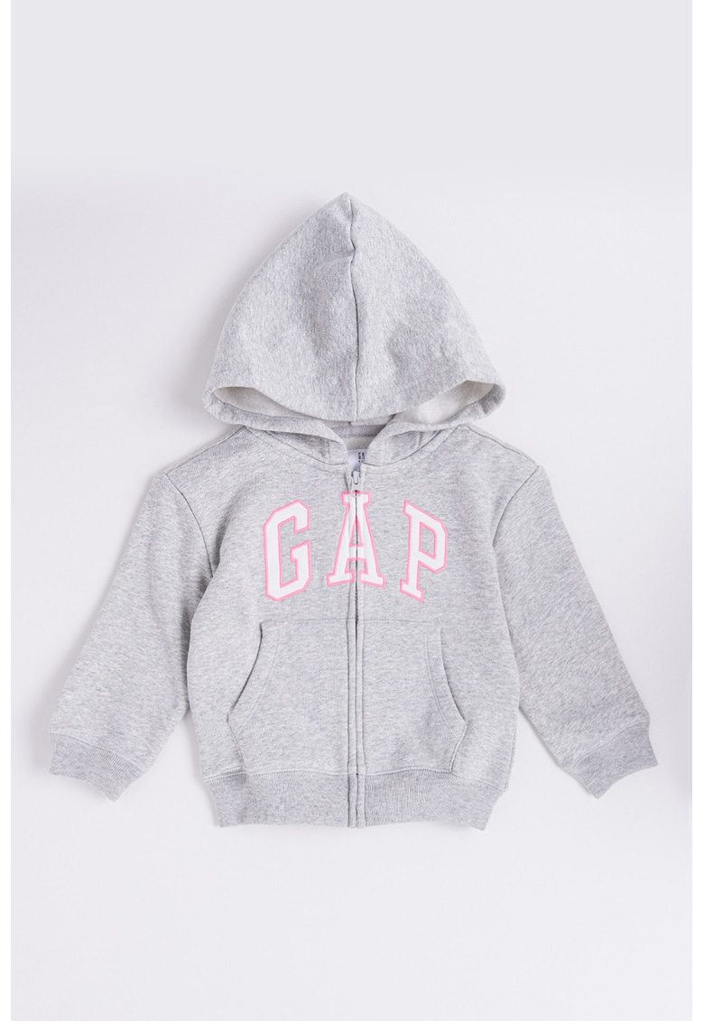 Худи с лого и цип GAP