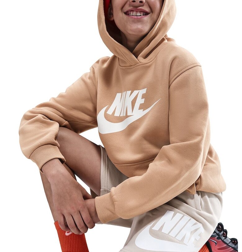 Худи Club с гумирано лого Nike