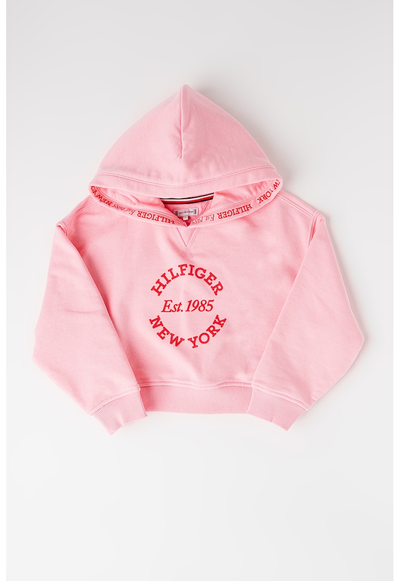 Худи с органичен памук с лого Tommy Hilfiger