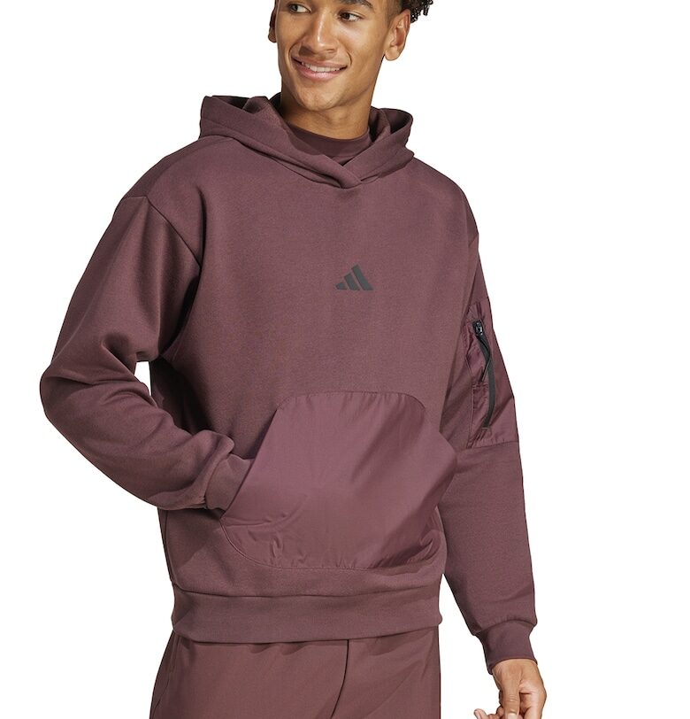 Худи с паднали ръкави и джоб кенгуру adidas Sportswear