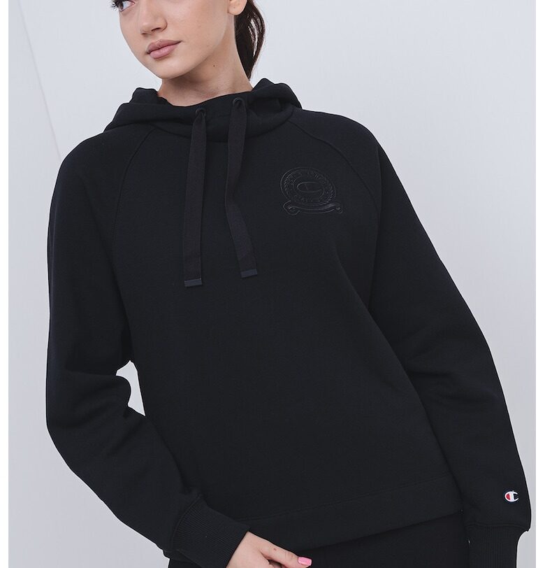 Худи с памук с бродирано лого Champion