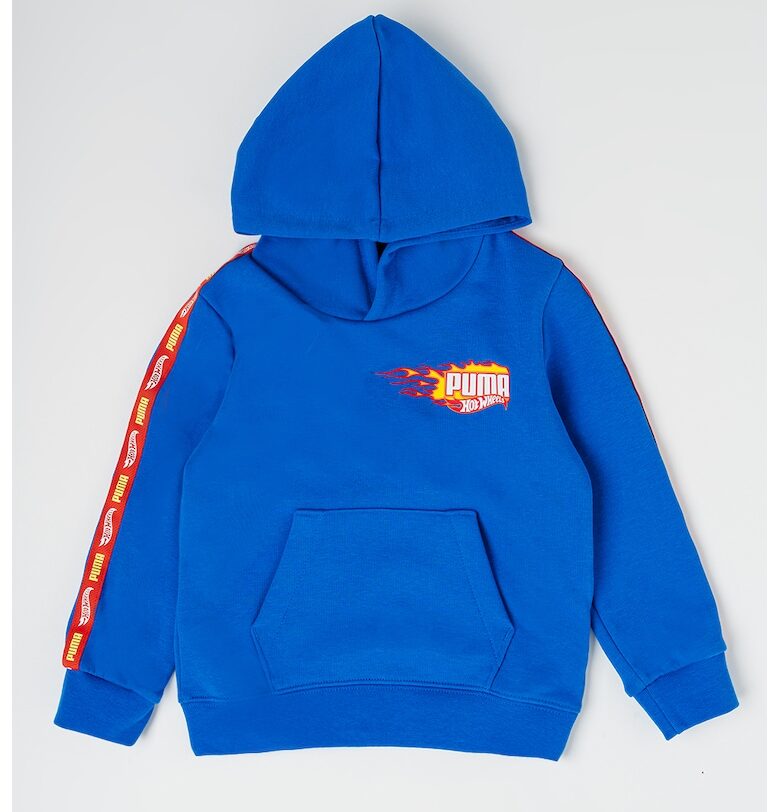 Худи с памук с джоб кенгуру Puma