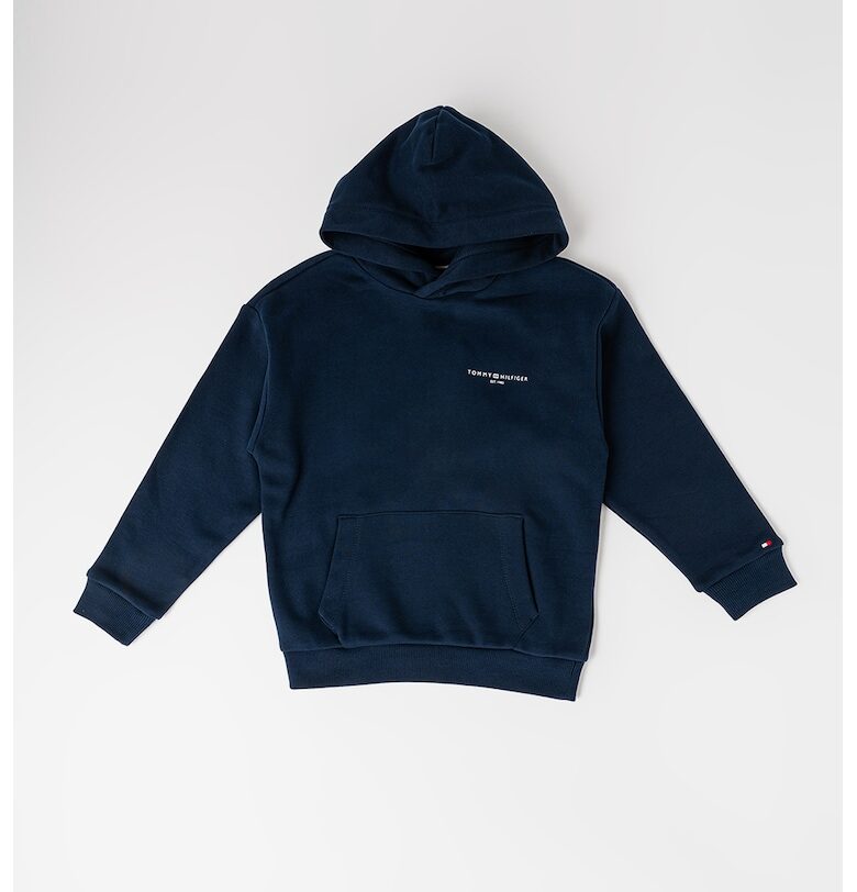 Худи с памук с джоб кенгуру Tommy Hilfiger