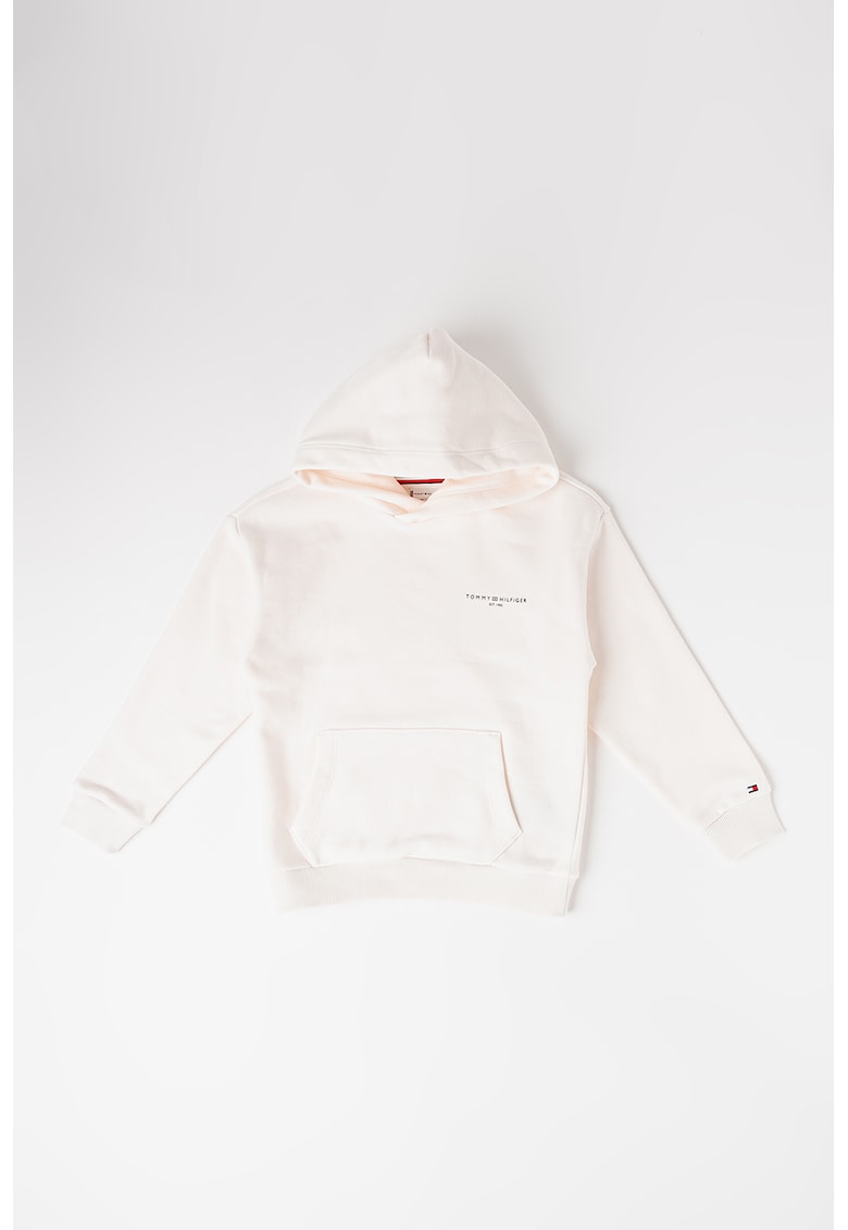 Худи с памук с джоб кенгуру Tommy Hilfiger