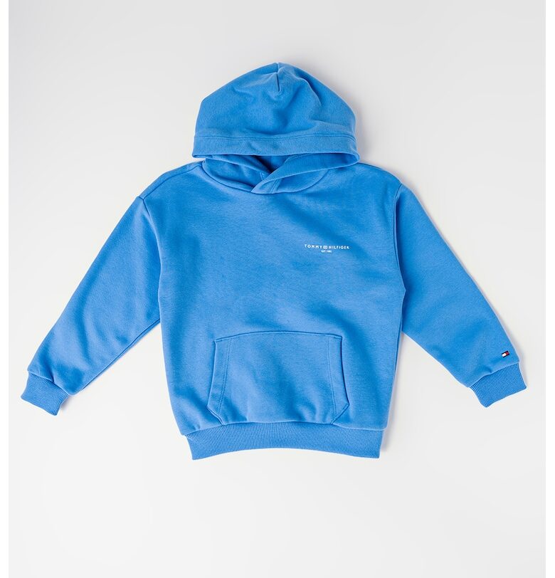 Худи с памук с джоб кенгуру Tommy Hilfiger