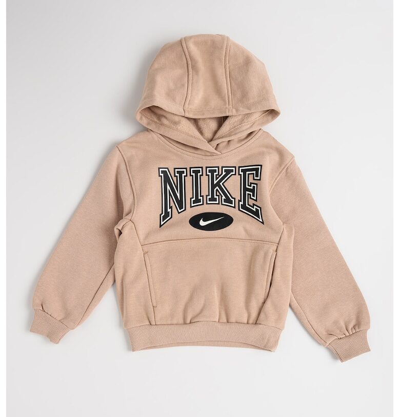 Худи с памук с принт Nike