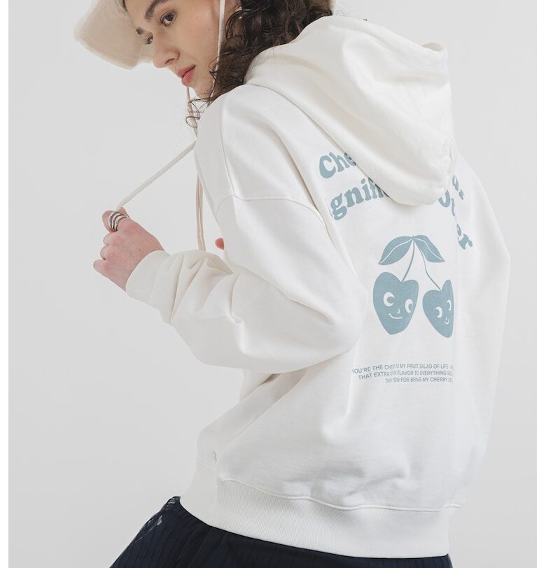 Худи с принт QS