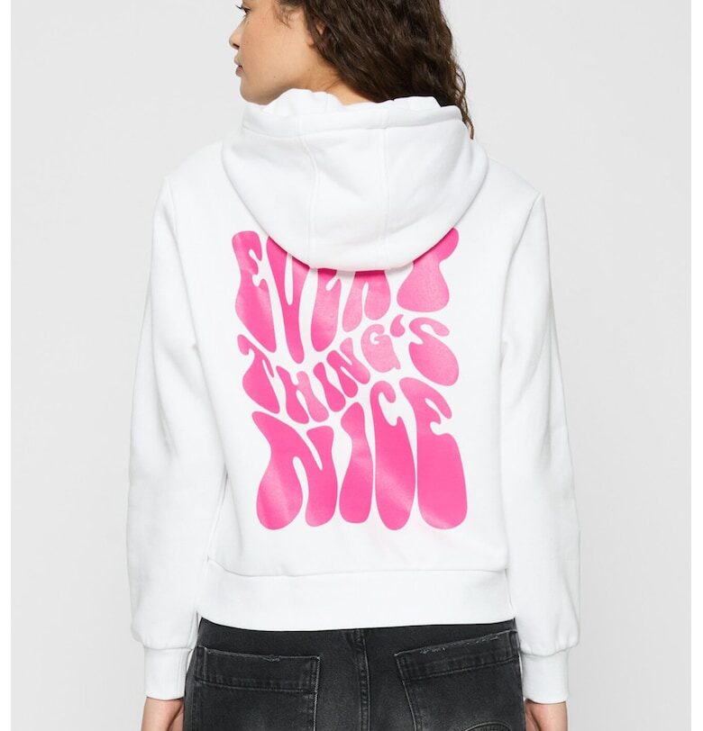 Худи с принт на гърба Mister tee