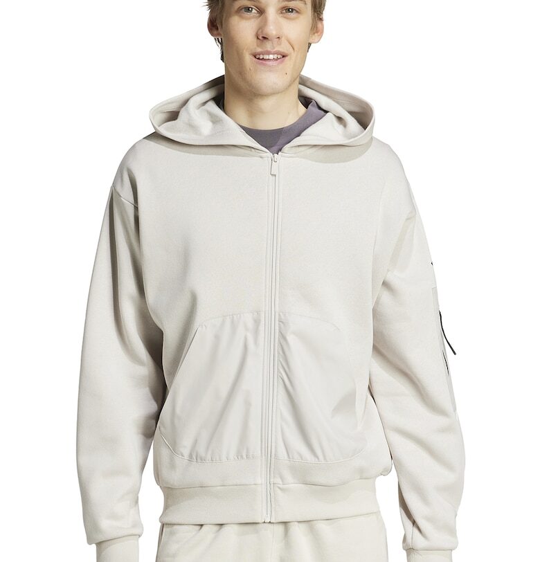 Худи с цип и дълги ръкави adidas Sportswear
