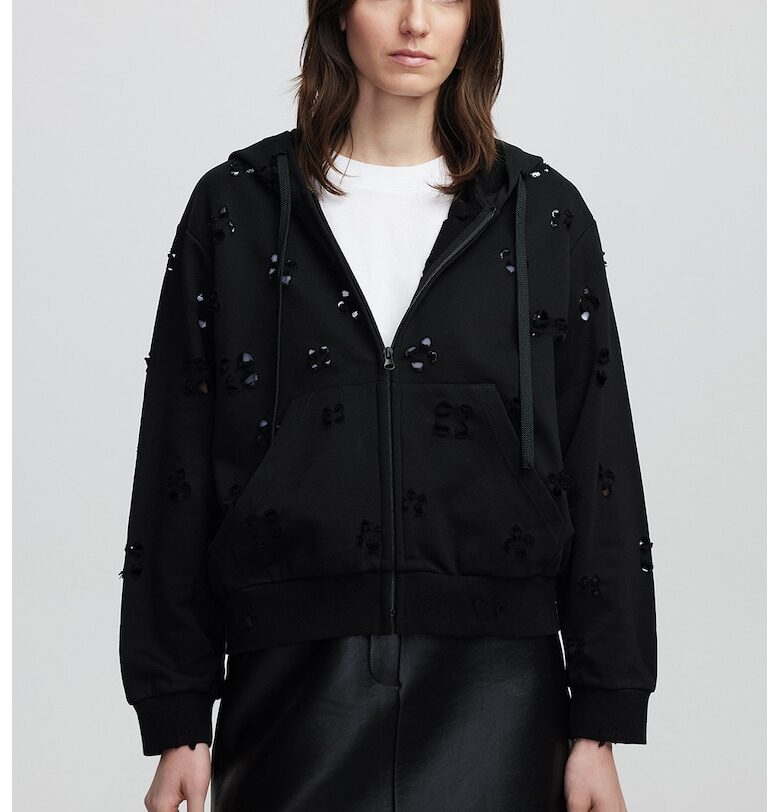 Худи с цип и контрасти Ipekyol