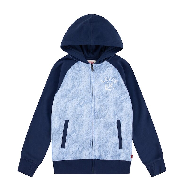 Худи с цип и контрасти Levis