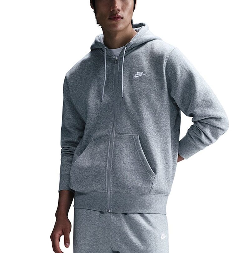 Худи Club с цип и лого Nike