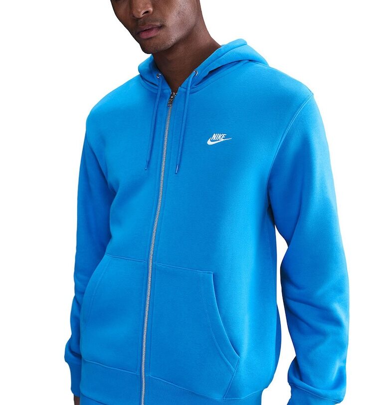 Худи Club с цип и лого Nike