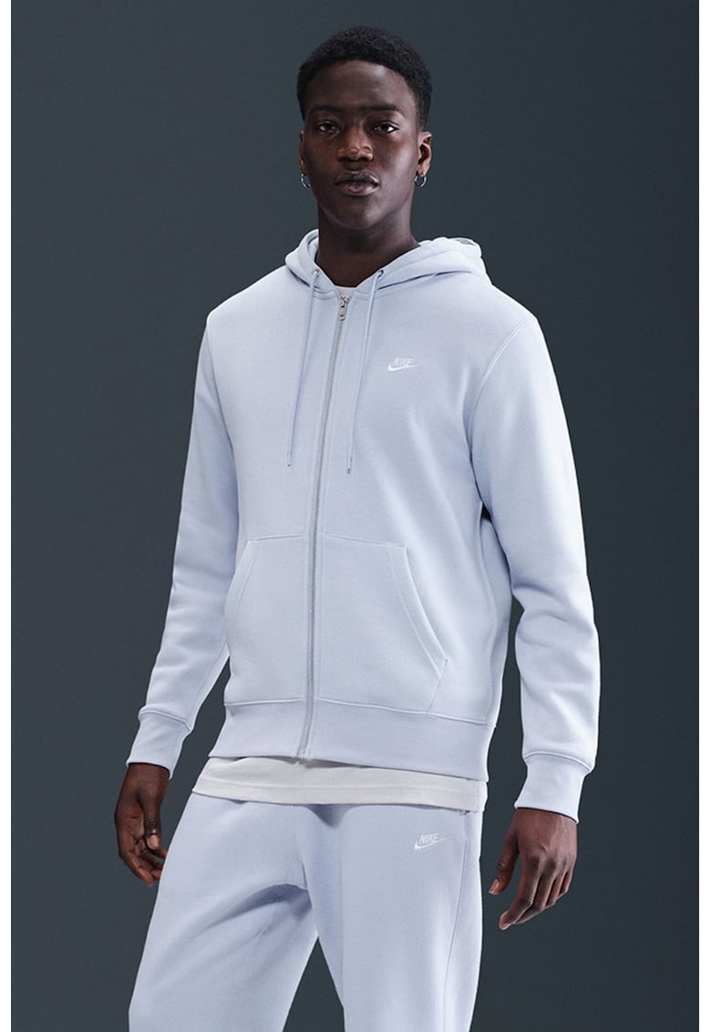 Худи Club с цип и лого Nike