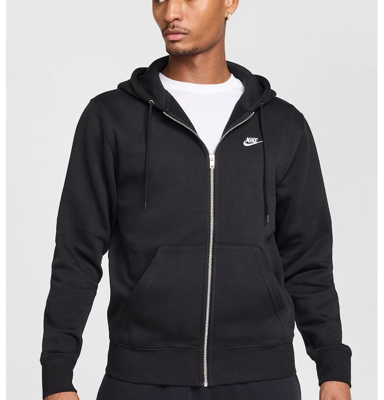 Худи Club с цип и лого Nike