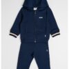Худи с цип и спортен панталон BOSS Kidswear