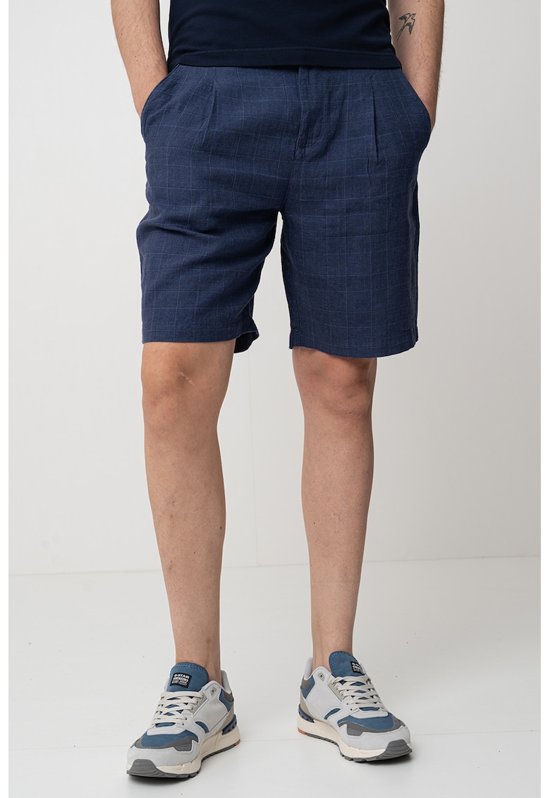 Чино бермуди с лен United Colors of Benetton