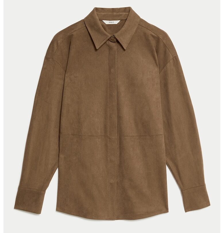 Шакет от еко велур Marks  Spencer