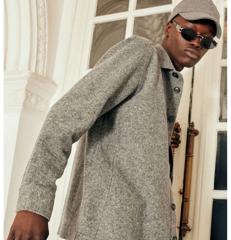 Шакет с вълна с джоб ACCo