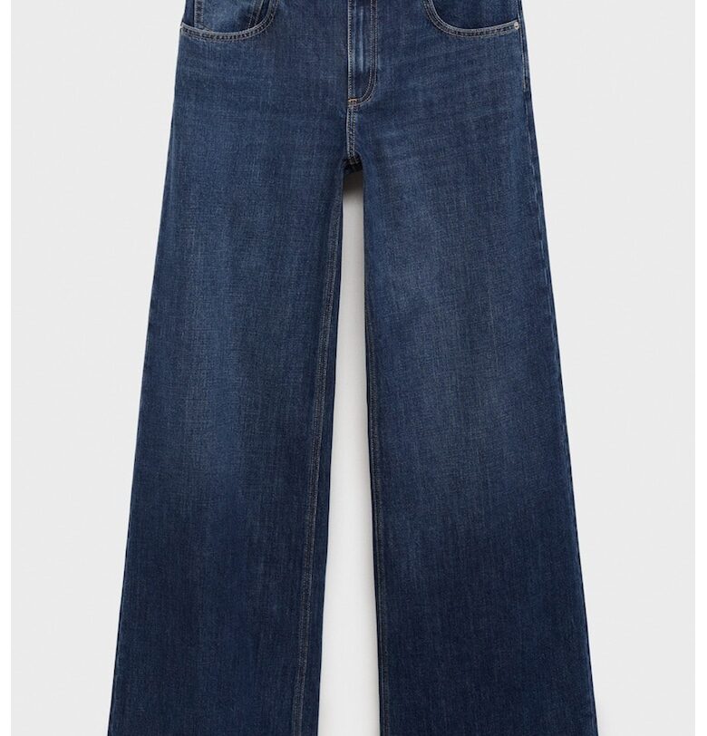 Широки дънки деграде Mango