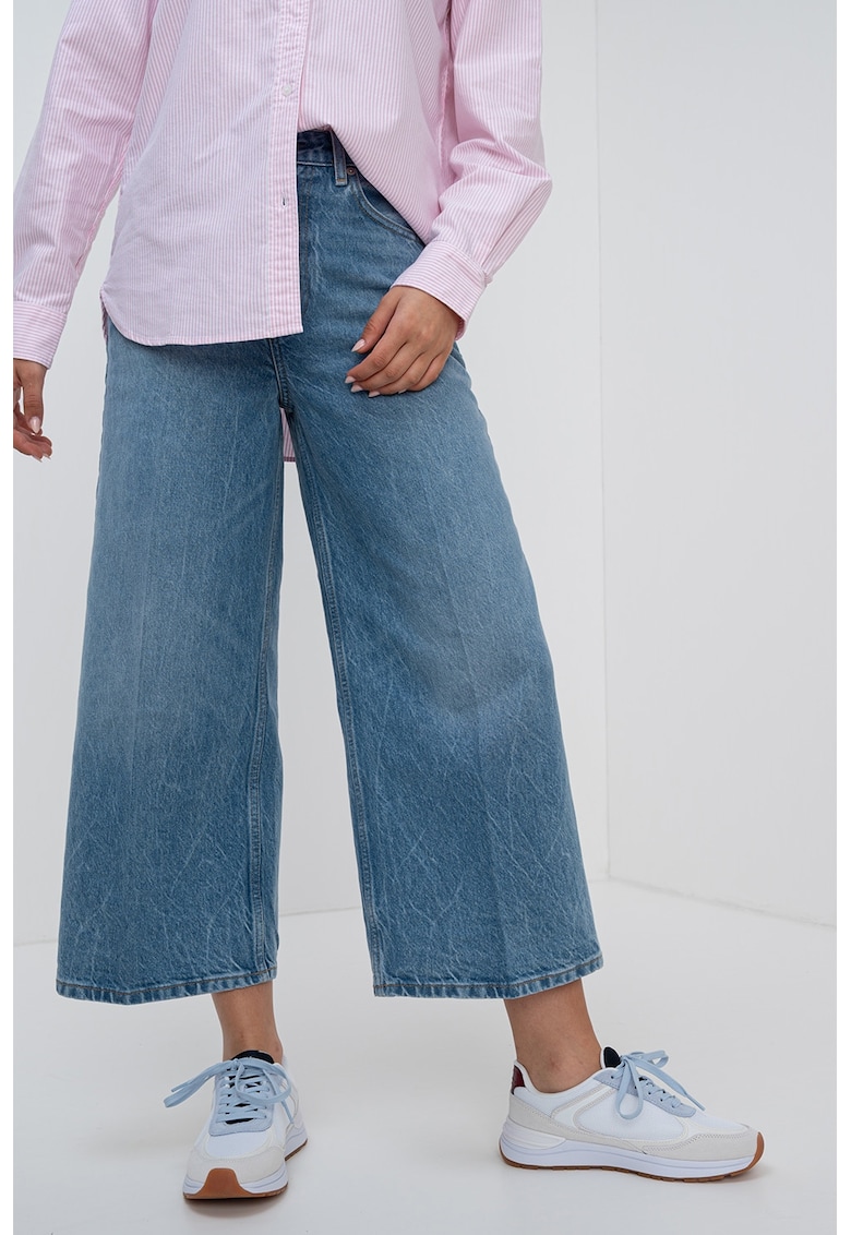 Широки дънки капри Tommy Hilfiger