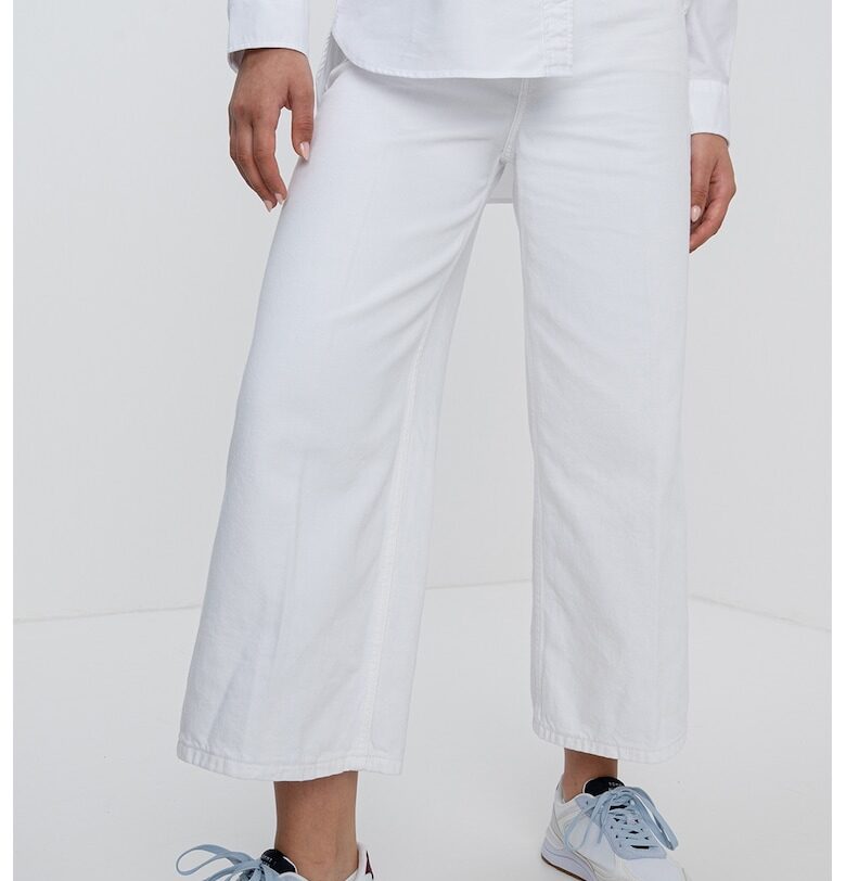 Широки дънки капри Tommy Hilfiger